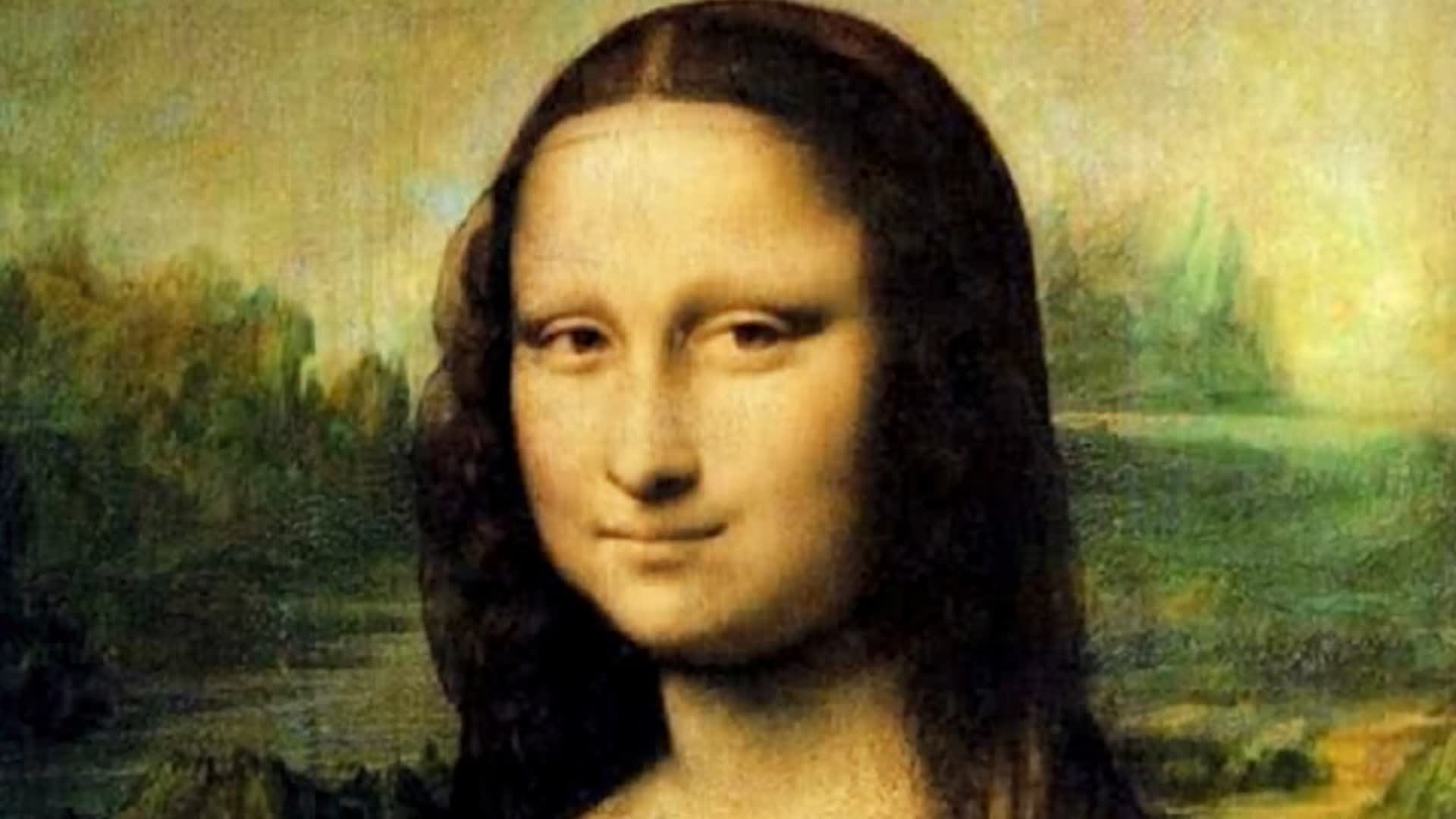 蒙娜丽莎后面的鬼